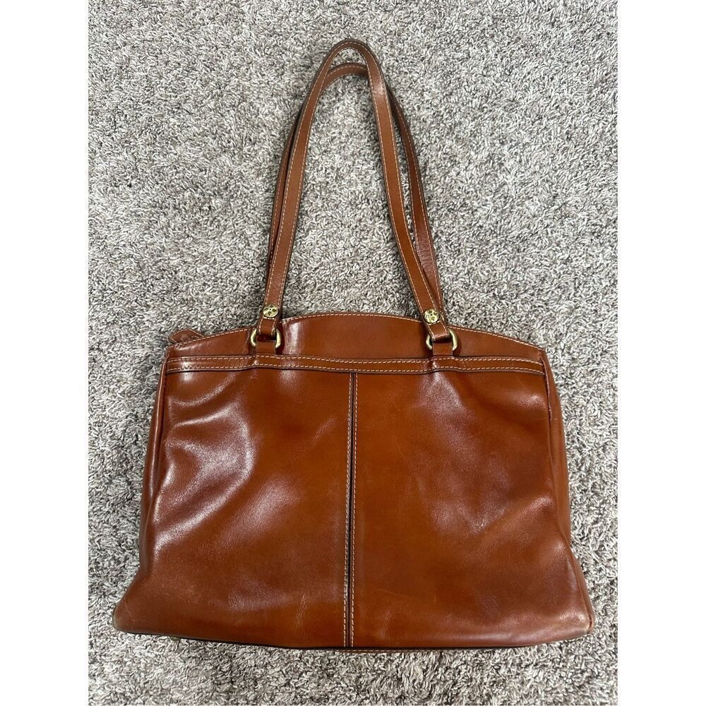 Patricia Nash Tooled Florence Poppy Leather Tote Bag Handbag Shoulder Purse - Picture 3 of 16